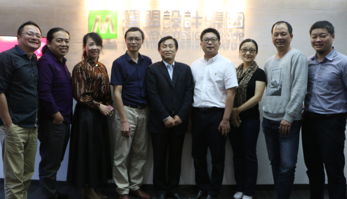 华侨大学黄安民西席一行莅临环亚集团考察指导