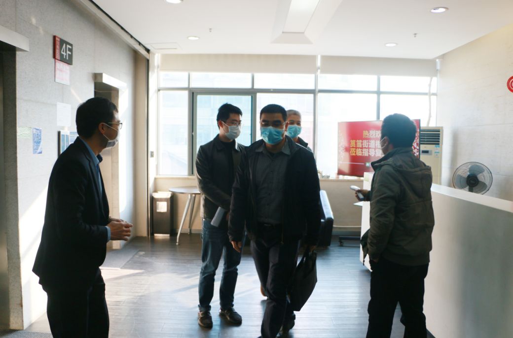 万众一心，，，，，，，携手抗疫 | 筼筜街道主任苏克一行莅临环亚集团指导复工情形