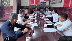 环亚集团加入集美区长倪杰调研叶厝社区城中村刷新提升事情